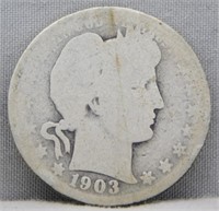 1903-O Barber Quarter, G.