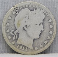 1911 Barber Quarter, G.