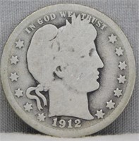 1912 Barber Quarter, G.