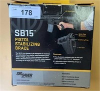 SB15 pistol stabilizing brace