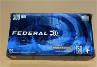 Federal 308 Ammunition - 20 Centerfire Rifle