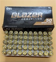 Blazer Ammunition - 50 Brass Case - CCi