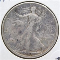 1918-S Liberty Walking Half Dollar.