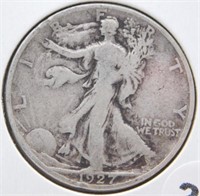 1927-S Liberty Walking Half Dollar.
