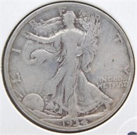 1934 Liberty Walking Half Dollar.