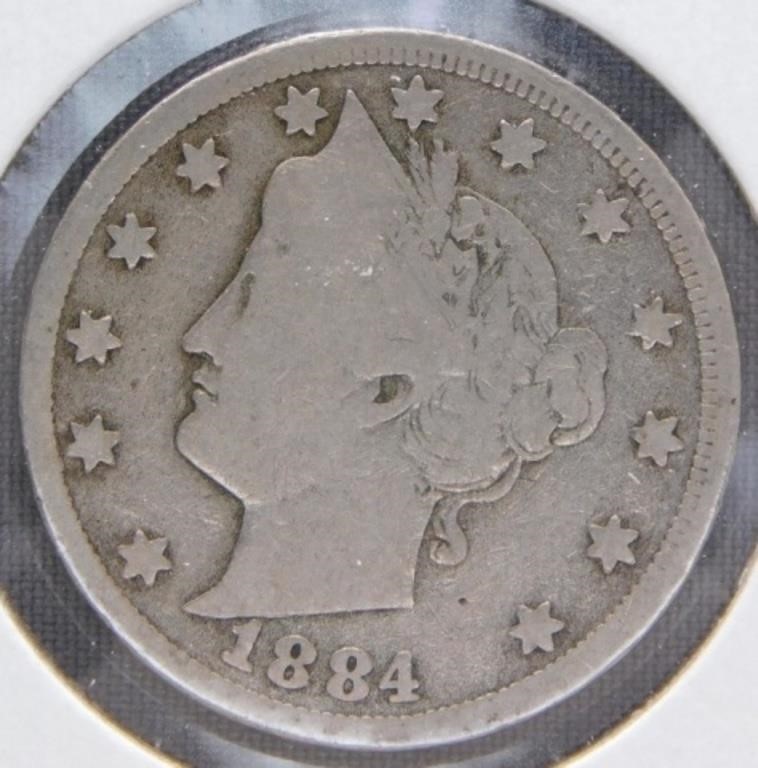 1884 Liberty Nickel.