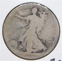 1916 Walking Liberty Half.