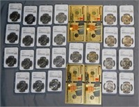 1973 MS 65 NGC, 1974 MS 65 NGC, 1973 MS 63,