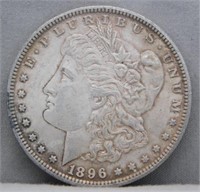 1896 Morgan Silver Dollar.