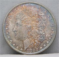 1882 Morgan Silver Dollar.