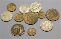 (10) USSR Coins.