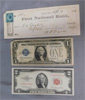 First National Bank Lapeer, MI. April 4th, 1882.