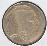 1931-S Buffalo Nickel.