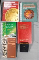 (6) Canadian Coin Books and Guides Includes: