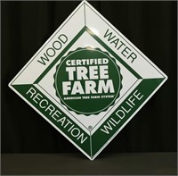Certified Tree Farm Sign
