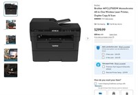 OF2971  Brother MFCL2750DW Laser Printer