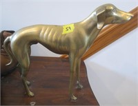 Metal decorative dog