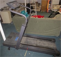 Treadmill, exercise bike, file cabinet