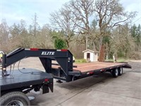 25' ELITE GOOSENECK TRAILER