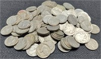 (107) Full Date Buffalo Nickels
