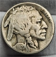 1920-S Buffalo Nickel VF20