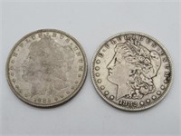 1882 O & S MORGAN DOLLARS: