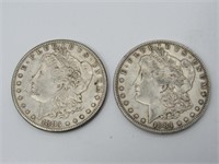 1883-S & 1884 MORGAN DOLLARS: