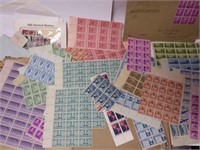 Large Lot of Mint US Stamps and Sheets