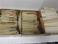 Large Lot of Stamped Envelopes and Covers