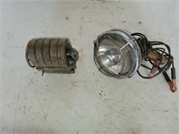 Magneto and working antique 12 volt light