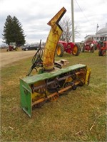 7 ft, JD hydraulic snow blower