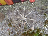 Wheel barrow wheel