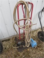 Cart with pump, as is