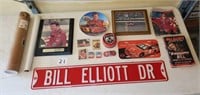 Bill Elliott Nascar memorabilia