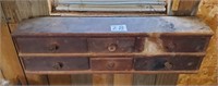 Antique wooden storage cabinet