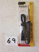 Soldering iron never used