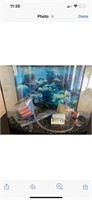 Marineland Bow Front  Aquarium With All Accessorie