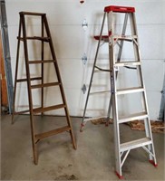 Pair of step ladders