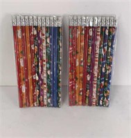 New Lot 2 Christmas Pencils