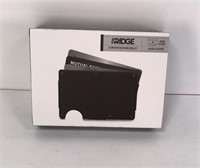 New The Ridge RFID Blocking Wallet Black Leather