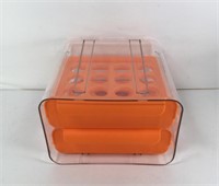 New Egg Storage Drawer 
Holds 32 Eggs