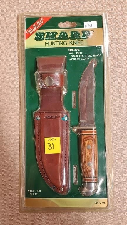 Sealed Sharp Hunting Knife