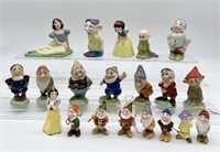 20 Disney Snow White & Seven Dwarves Figures