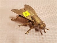 Brass Fly Insect Ash Tray