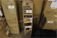 2-30” electric baseboard heaters
