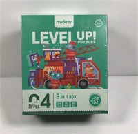 New Mideer Level Up Puzzles 3-in-1