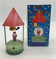 Santa the Bell Ringer Blinker Lamp w/ Box