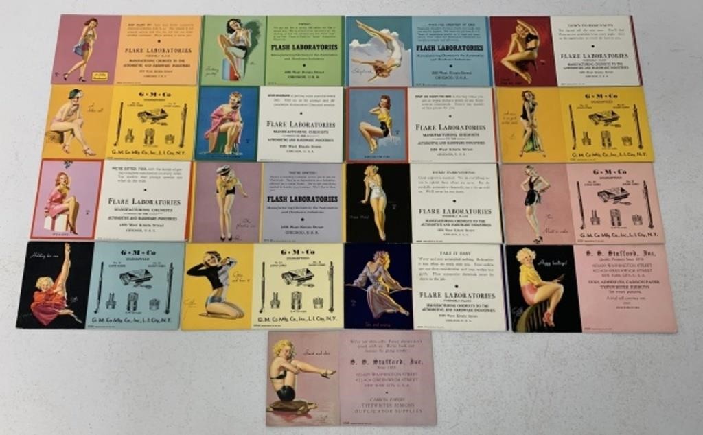 15+ Pin-Up Business Trade Cards