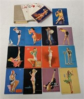 10+ Pin-ups Playing Cards & Ink Blotters