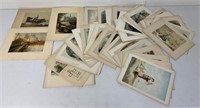 20+ Asst. French Landmarks/Historical Prints
